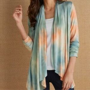 Soft Surroundings‎ | Tie Dye Cardigan Sweater size XL